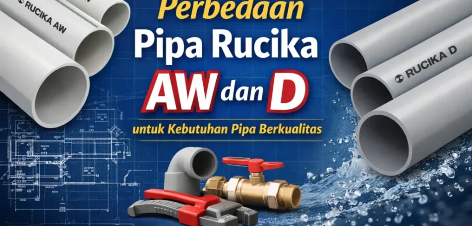 Perbedaan pipa rucika aw dan d