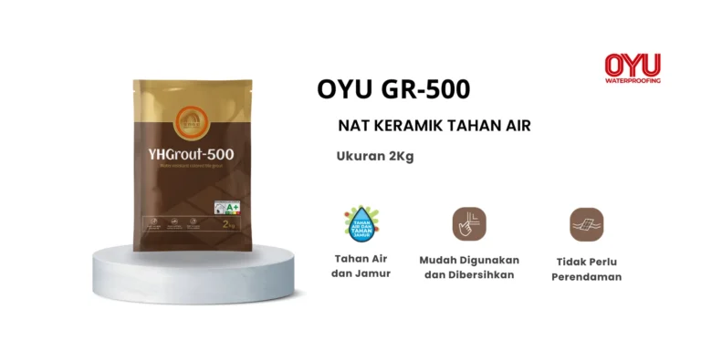 Pelapis kedap air kamar mandi