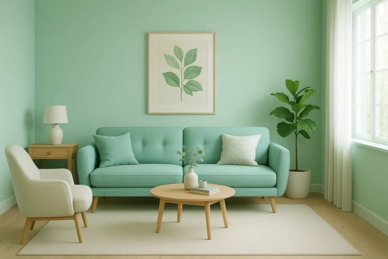 Cat interior rumah warna pastel