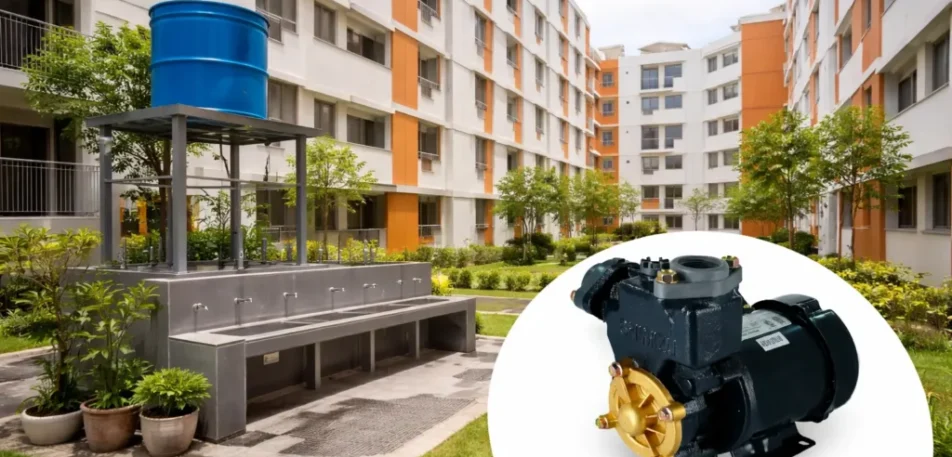 Solusi pompa air infrastruktur pemukiman