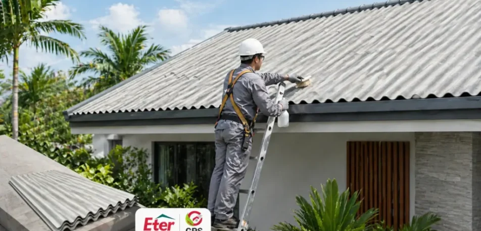 perawatan atap gelombang rumah