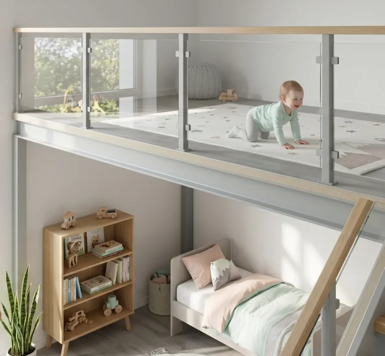 lantai mezzanine aman anak aktif