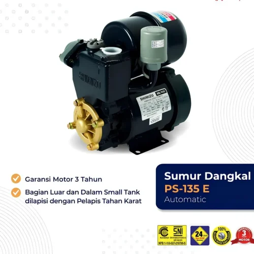 Pompa Shimizu PS-135 E 1